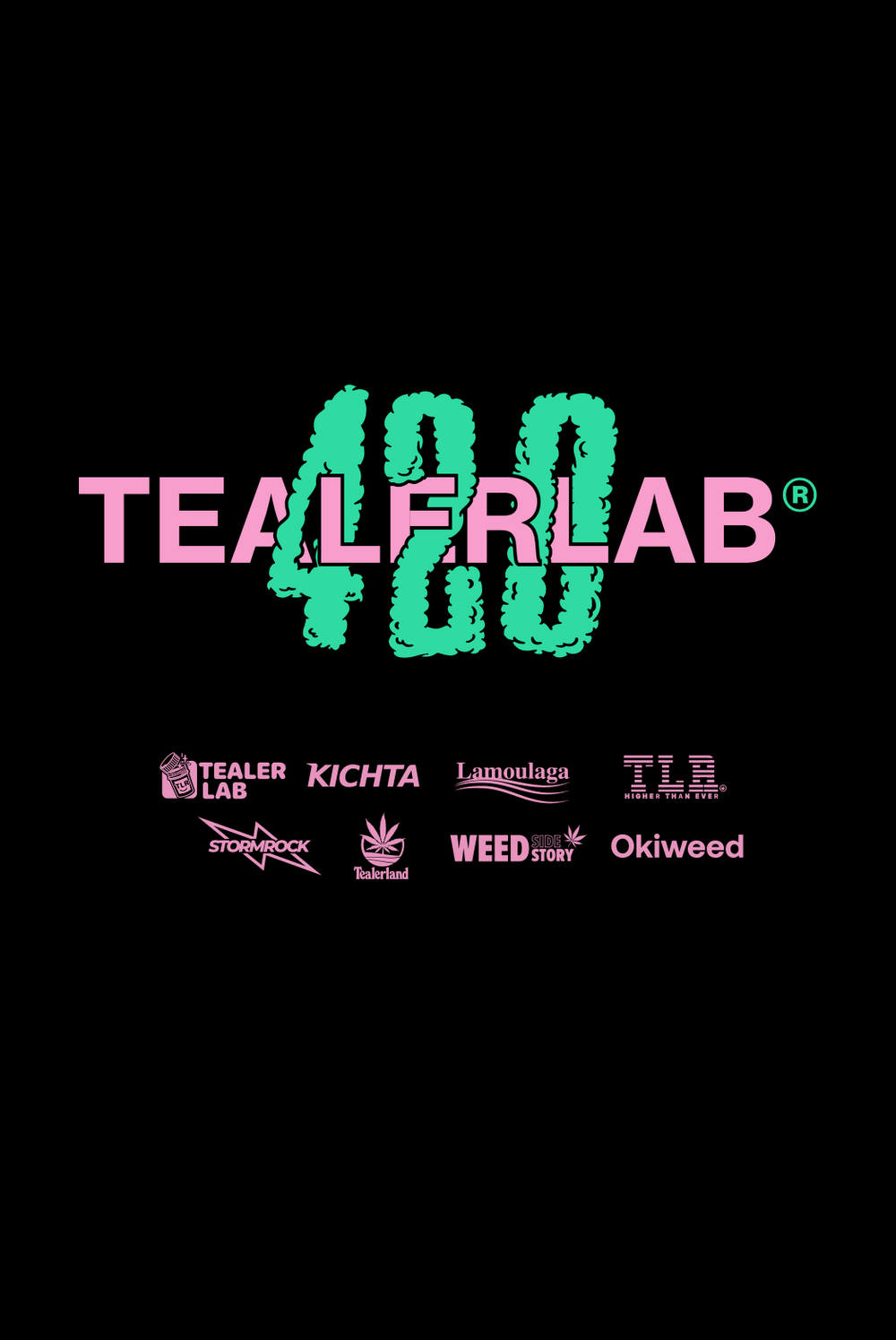420 Tealer tealerlab, Tee Black