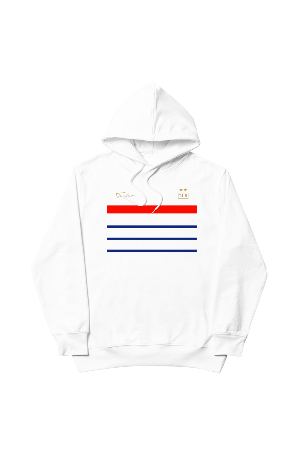 Tealer Coupe du monde france fifa maillot, Hoodie White