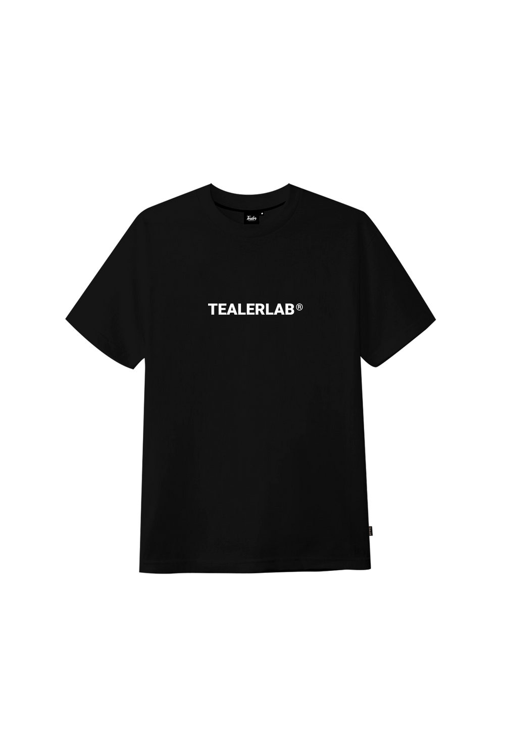 Tealerlab tealer lab logo basic, Tee Black