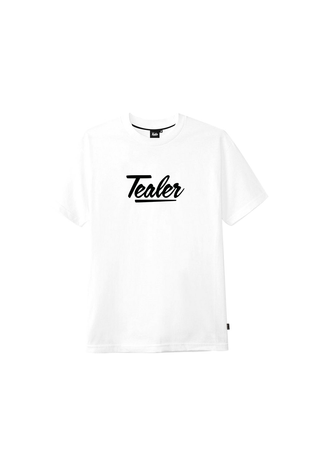 Tealer Signature logo, Tee White