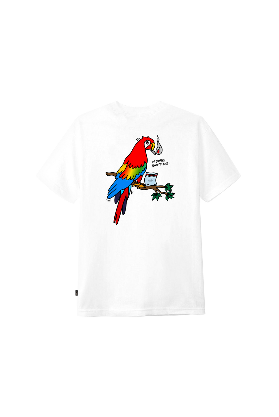 Tealer perroquet parrot, Tee White