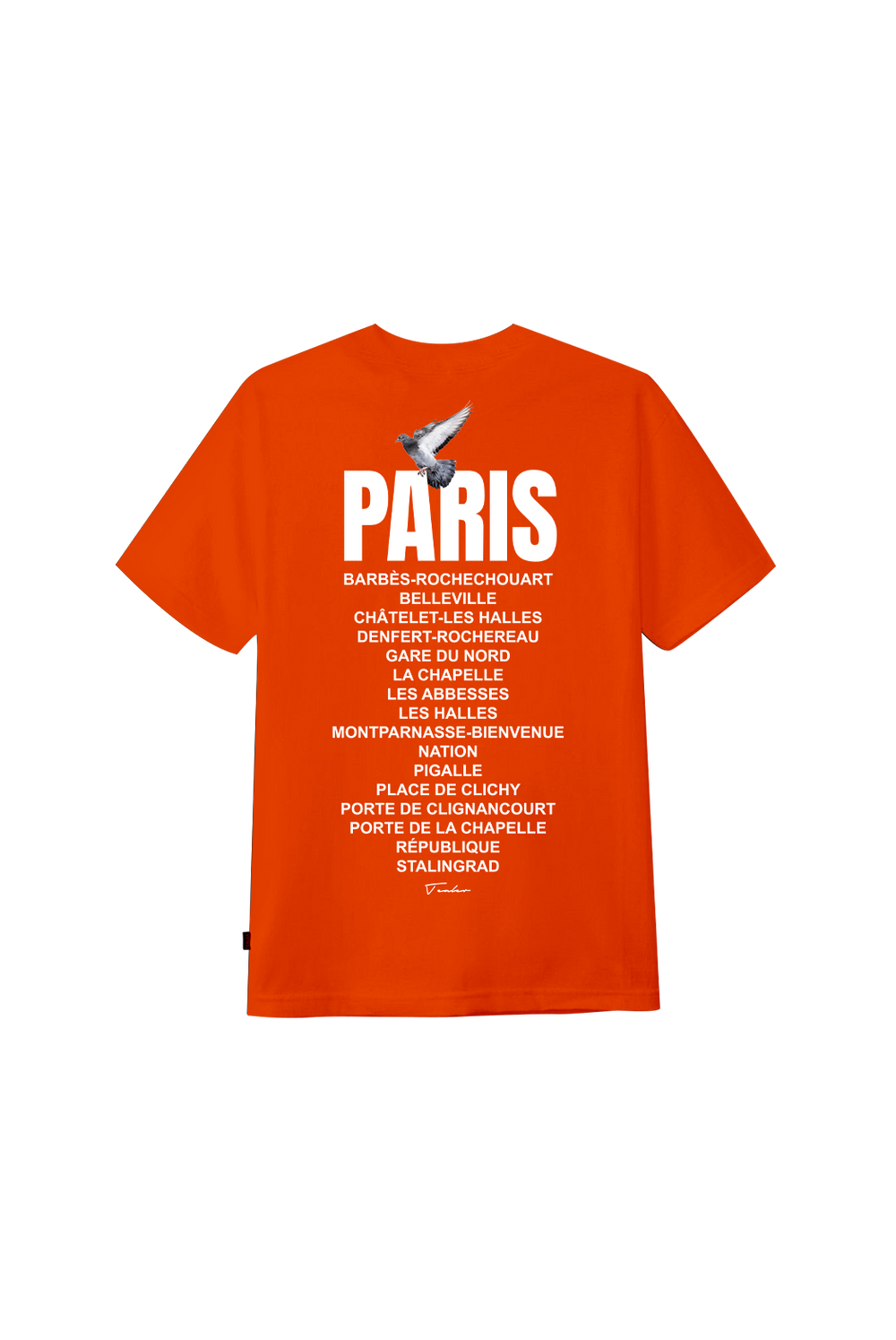 Paris city district Tealer, Tee orange