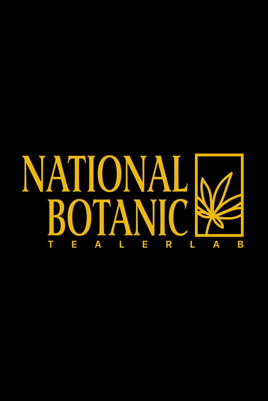 National Botanic Tealerlab, Hoodie Black