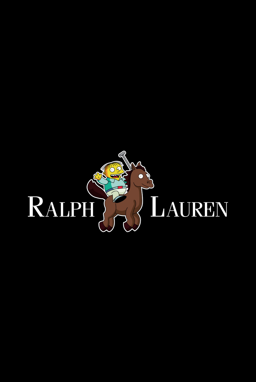 Tealer Simpson Ralph Lauren, Tee Black