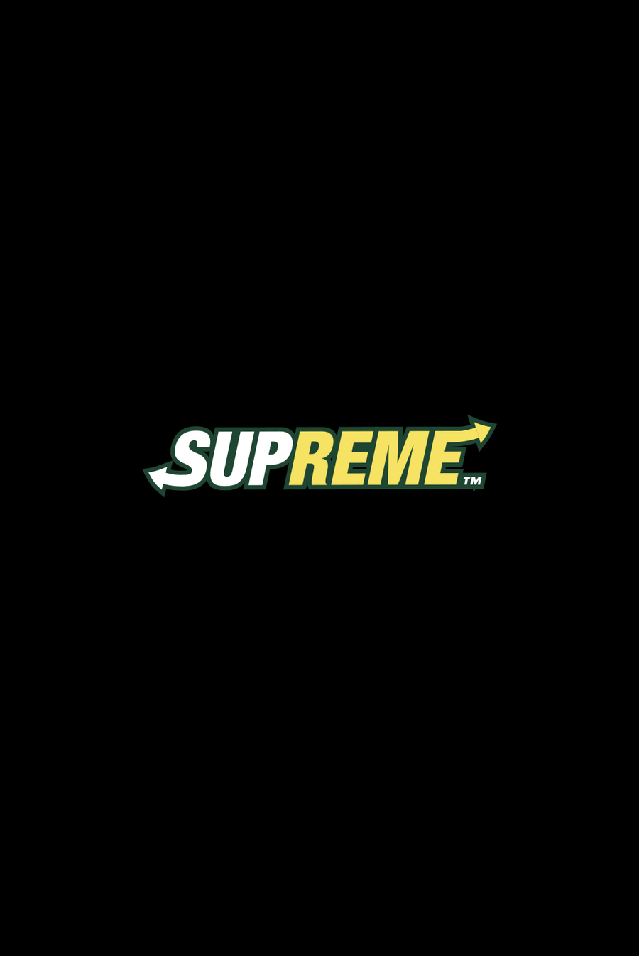 Supreme Subway, Hoodie Black