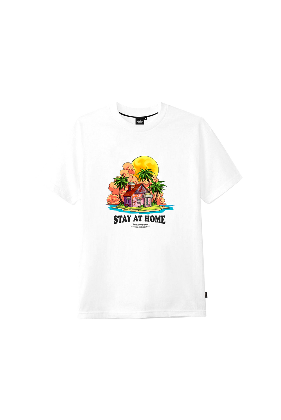 Stay At Home Tee White