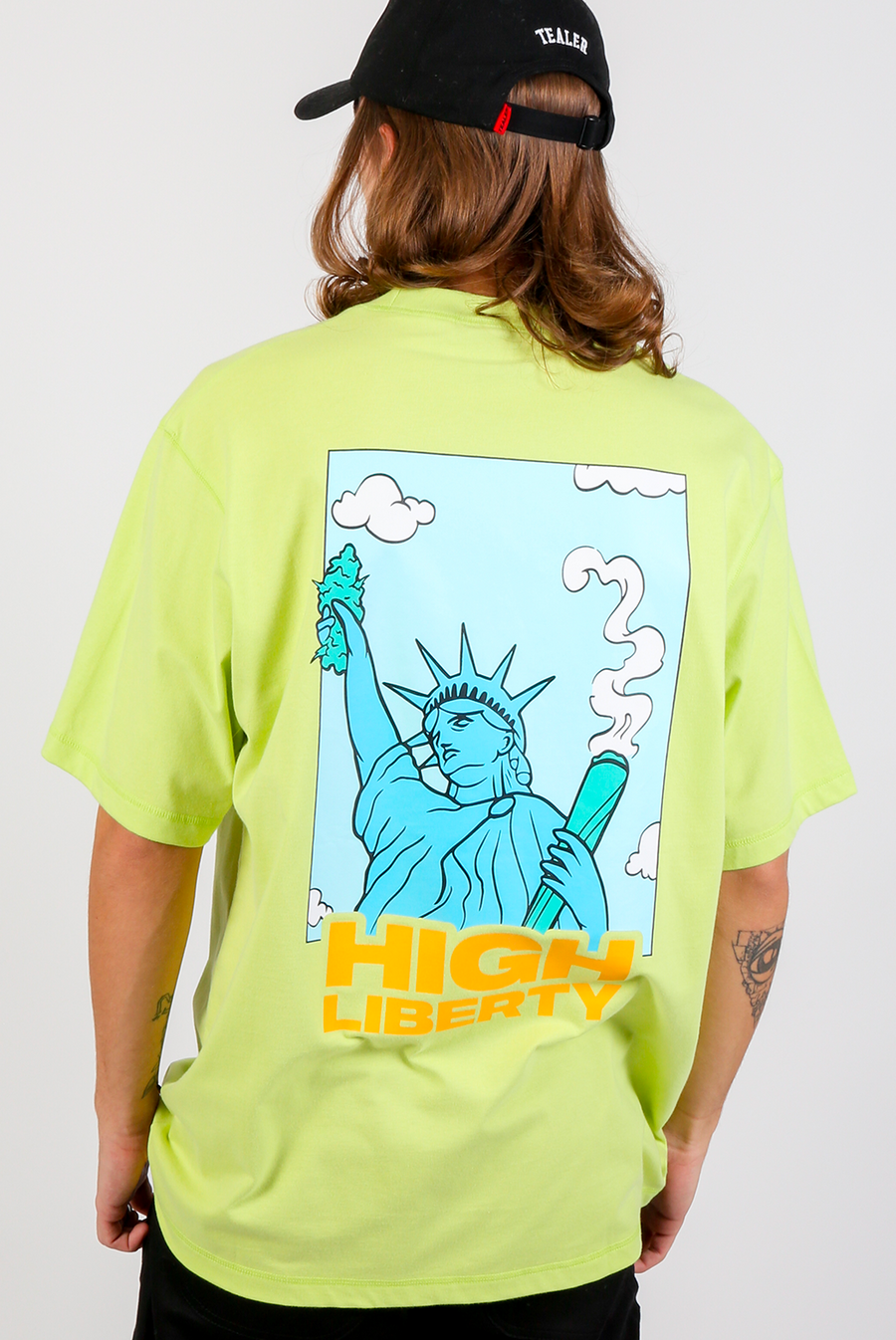 T-shirt High Liberty Tealer, Tee Yellow